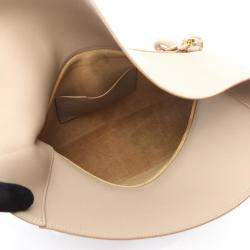 مملوكة مسبقًا Loewe Ola Medium Handbag Leather Beige