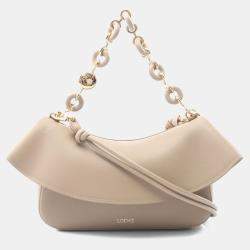 مملوكة مسبقًا Loewe Ola Medium Handbag Leather Beige