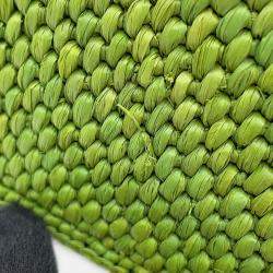 مملوكة مسبقًا حقي بة يد لويفي فونت قش جلدي أخضر بحجم صغير