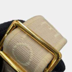 Pre Owned حقيبة كتف لويفي أمازونا 16 مربعة جلد عجل أبيض مجموعة إصدار محدود تاناباتا صيني حجم 16