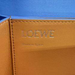 مملوكة مسبقًا Loewe Blue Small Leather Goya Crossbody