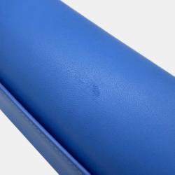 مملوكة مسبقًا Loewe Blue Small Leather Goya Crossbody