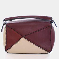 مملوكة مسبقًا Loewe Mini Calfskin Puzzle Bag