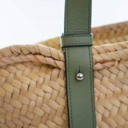 مملوكة مسبقًا Loewe Medium Raffia Basket