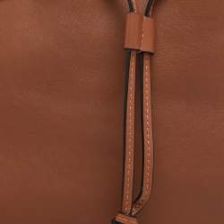 مملوكة مسبقًا حقيبة كتف لويفي هورس شو جلد بني