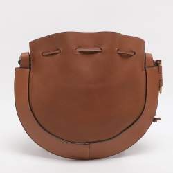 مملوكة مسبقًا حقيبة كتف لويفي هورس شو جلد بني