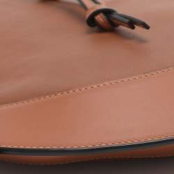 مملوكة مسبقًا حقيبة كتف لويفي هورس شو جلد بني