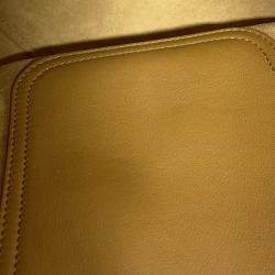 Pre Owned حقيبة دلو لويفي بابل جلد عجل ناعم بلون البلوط حجم متوسط