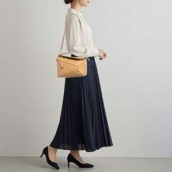 مملوكة مسبقًا Loewe Puzzle Small Beige Leather Shoulder Bag