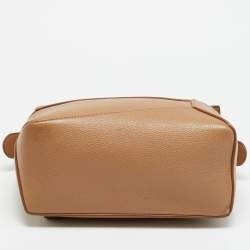 مملوكة مسبقًا Loewe Puzzle Small Beige Leather Shoulder Bag