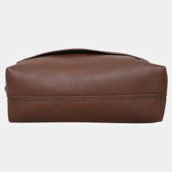 مملوكة مسبقًا حقيبة ساتشل لويفي فلامنكو جلد بني