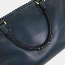 مملوكة مسبقًا Loewe Dark Blue Amazona 36 Handbag