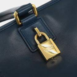 مملوكة مسبقًا Loewe Dark Blue Amazona 36 Handbag