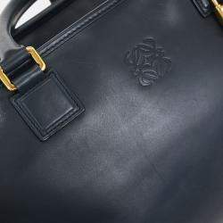 مملوكة مسبقًا Loewe Dark Blue Amazona 36 Handbag