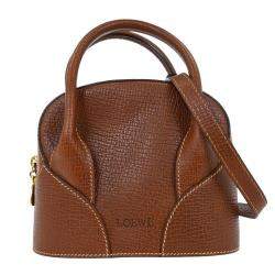 مملوكة مسبقًا حقيبة لويفي بنية جلد ٢ طريقتين