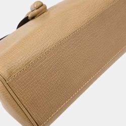 مملوكة مسبقًا Loewe 2Way Beige Leather Top Handle Bag