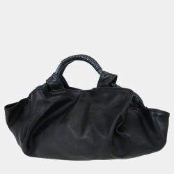 مملوكة مسبقًا Loewe Black Lambskin Nappa Aire Tote Bag