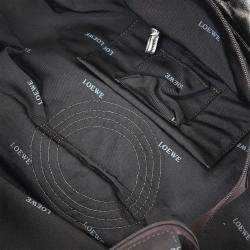 Pre Owned حقيبة يد لويس جلد نابا فضي معدني