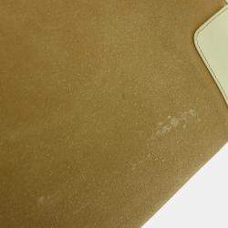 Pre Owned حقيبة يد من جلد سويدي بني لويفي