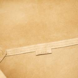 مملوكة مسبقًا حقيبة يد لويس جلد سوداء/بنية بازل فولد توت