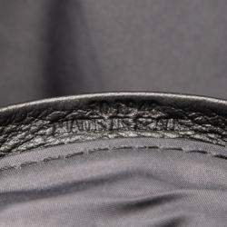 Pre Owned Loewe Black Leather Puffy Bumbag Belt Bag