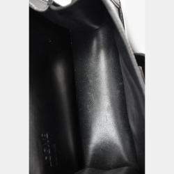 Pre Owned Loewe 2016 Black Leather Barcelona Crossbody Bag