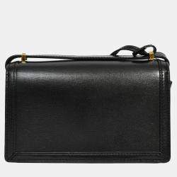 Pre Owned Loewe 2016 Black Leather Barcelona Crossbody Bag