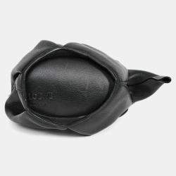 مملوكة مسبقًا Loewe Black Leather Elephant Bag with Strap