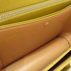 مملوكة مسبقًا Loewe Yellow Small Leather Barcelona Crossbody