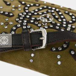 مملوكة مسبقًا حقيبة لووي كتف سويد بني