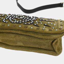 مملوكة مسبقًا حقيبة لووي كتف سويد بني