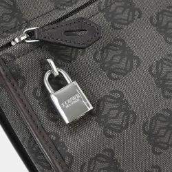 Pre Owned حقيبة لويفي بنية/سوداء للكتف