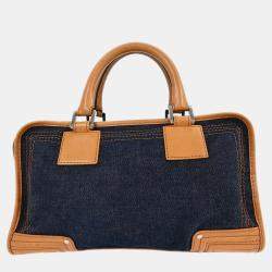 مملوكة مسبقًا حقيبة يد لويفي أمازونا 28 دنيم كحلي