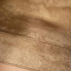 مملوكة مسبقًا Loewe Amazona Anagram Warm Desert/Red Calf Leather Canvas Size 23