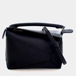 Pre Owned Loewe Mini Calfskin Puzzle Bag