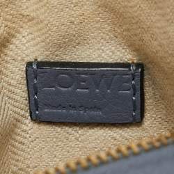 Pre Owned حقيبة لويفي صغيرة زرقاء من الجلد بتصميم كروس بودي