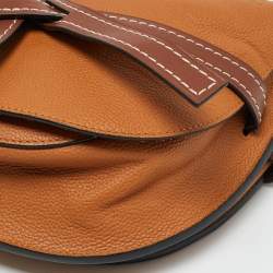 Pre Owned Loewe Gate Brown Leather Shoulder Bag