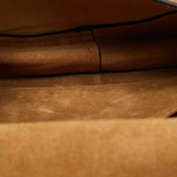 Pre Owned Loewe Gate Brown Leather Shoulder Bag