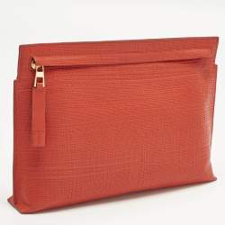 Pre Owned حقيبة صغيرة لويفي جلد أحمر