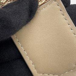 Pre Owned Loewe Luna One Belt Bag Light Oats Calf Leather Size Small