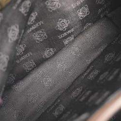 Pre Owned Loewe Brown Lambskin Handbag