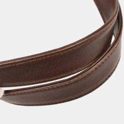 Pre Owned Loewe Brown Lambskin Handbag