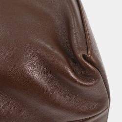 Pre Owned Loewe Brown Lambskin Handbag