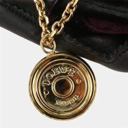 Pre Owned Loewe Black Lambskin Nappa Aire Handbag