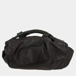 Pre Owned Loewe Black Lambskin Nappa Aire Handbag