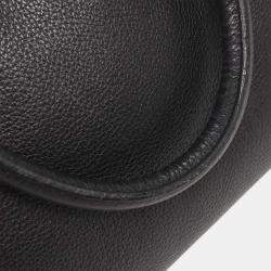 Pre Owned Loewe Black Leather Amazona 28 Handbag