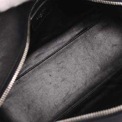 Pre Owned Loewe Black Leather Amazona 28 Handbag