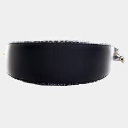 مملوكة مسبقًا Loewe Black Small Anagram Canvas Luna Hobo