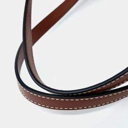 Pre Owned Loewe Beige, Brown Raffia Square Basket Bag Small