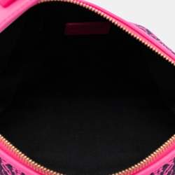 Pre Owned حقيبة كوبى كانفاس أناغرام صغيرة وردية من لويفي